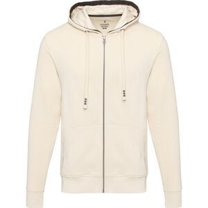 Elevate Mens Arora  Full Zip Sweater / Sandstone